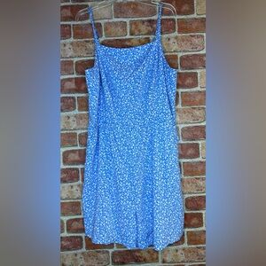 Old Navy Blue Floral Romper size L